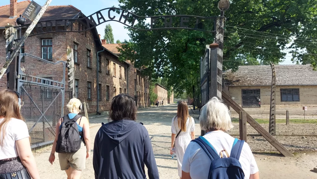 ManVanNoPlan visits Auschwitz